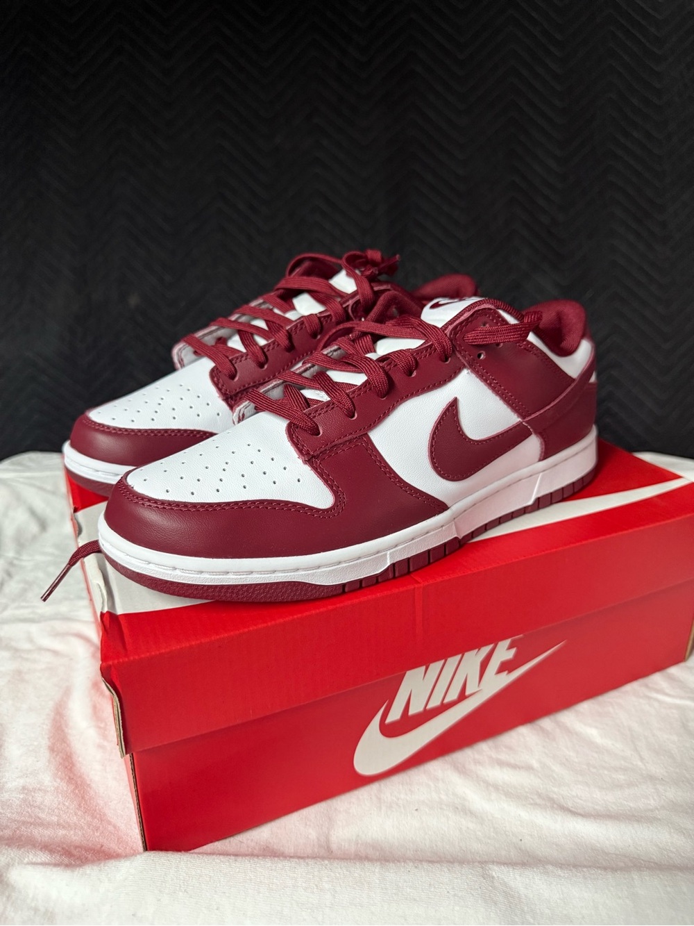 Nike Dunk Low Retro Team Red White DD1391-601 Men’s Size 10